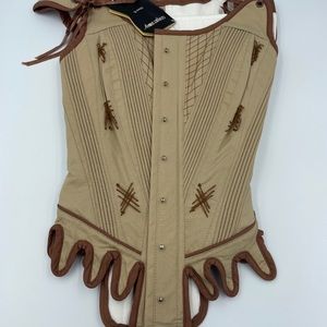 Historic inspiration corset